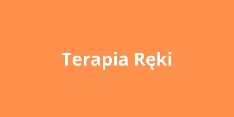 Terapia ręki w przedszkolu